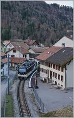 A MOB  Alpina  on the temprairy stop in Montbovon.