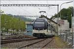 The Alpina Be 4/4 9204 and an other one by a test run in Vevey.