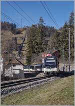 The MOB Be 4/4 9204  Alpina  with a serivce from Montreux to Zweisimmen. 

28.01.2024