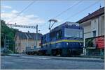 The MOB Gem 2/2 2504 shunts in Chamby before heading towards Les Avants.

June 28, 2024