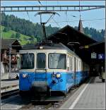 MOB ABDe 8/8 pictured at Zweisimmen on July 31st, 2008.