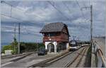 An MOB Alpina ABe 4/4 of the Series 9000 reaches the station of Chamby with its regional train from Zweisimmen to Montreux.

May 24, 2024