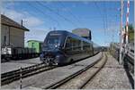 Der GoldenPass Express von Interlaken nach Montreux wurde beim Durchfahren von Chamby fotografiert.

14. September 2025