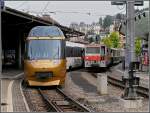 GoldenPass panoramic train pictured at Montreux on August 3rd, 2007.