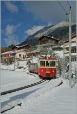 Will be arriving at Blonay: CEV local train from Les Pleiades.
08.02.2013
