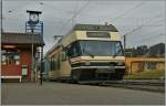 The CEV GTW 2/6 7002 in Blonay.