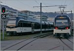 New CEV MVR GTW ABeh 2/6 7001  St-Légier La Chiesaz  an 7504  Vevey  in Vevey.
17.03.2016