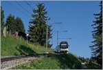 The CEV MVR SURF ABeh 2/6 7501  St Legier La Chiesaz  near the Les Pléiades Station on the way to Vevey.
27.08.2016