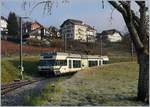 A CEV MVR GTW Be 2/6 is arraving at St Legeir Station.