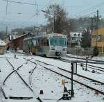 The Train des Etoiles/Train of Stars is ready to departure in Blonay
02.01.2010