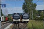 CEV MVR ABeh 2/6 7502 and 7501 by his weekend Break in Blonay.