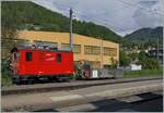 The CEV HGe 2/2 N° 1 with the Kk 502 in Blonay.

09.05.2022