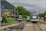 CEV MVR GTW ABeh 2/6 7503 anländer till Blonay från Les Pléiades, härifrån fortsätter tåget till Vevey. På höger sida av bilden står de två ABeh 2/6 7506 och 7504 parkerade.

28 augusti 2026