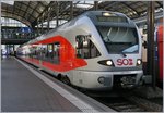 The SOB Flirt 526 050-0 in Luzern.
28.07.2016