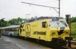 SOB 456 092 calls at Biberbrugg on 28 July 2000.