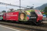 SOB 456 092 stands in Arth-Goldau on 6 June 2015.