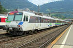 SOB 082 stands in Arth-Goldau on 5 JUne 2015.