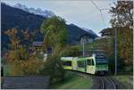 A new TPC (AOMC) local train Beh 2/6 near Croix-du-Nant.