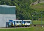 Two TPC/ASD wagons pictured in Aigle on May 28th, 2012.