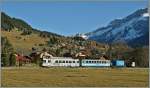 A ASD local Train near Les Diablerets.