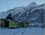 The Les Diablerets Station.
25.01.2014