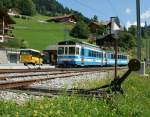 ASD local train service in the Station Le Spey.