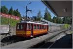 The BVB Beh 2/4 25 in Villars sur Ollon.
05.09.2017