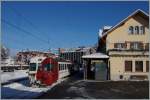 A TPF local train at the Châtel St Denis Station.
21.01.2015