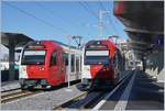 TPF SURF Abe 2/4 104 and 101 in the new Châtel St Denis Station.

05.02.2020