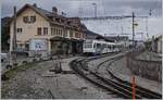 The TPF SURF Be 2/4 - B - ABe 2/4 106 in the Châtel St Denis Station.