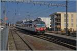 A SBB RBDe 560 is the TPF local train service from Ins to Fribourg by his stop in Sugiez, one of the last  old  stations by the TPF.

09.03.2022