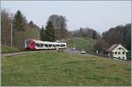 A TPF Flirt on the way to Fribourg near Pensier. 

29.03.2022