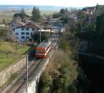 The OC Be 2/2 n 14 between the Stations Orbe and St-Eloi.
28.01.2008