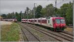 One of the last TRAVYS RBDe 560 Domino Service in Le Pont on the way to Vallorbe and Le Brassus.