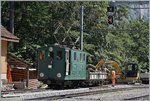 A very old WAB HG 2/2 in Lauterbrunnen.