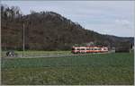 A Waldenburger Bahn local service from Waldenburg to Liestal by Lampenberg.

25.03.2021