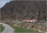 A WB BDe 4/4 with his local service between Hölstein and Lampenberg-Ramlinsburg.