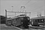 SBB Brnig Deh 4/6 915 in Luzern.
16.05.1985