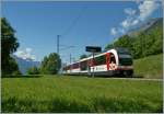 The 2zb  Adler 150 104-4 on the way to Interlaken Ost by Ebligen.