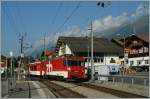  zb  HGe 101 966-0 with an IR to Luzern is arriving at Brienz.