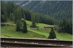 RhB Ge 4/4 I 602 and 603 with a fast train to St Moritz by Bergün.
11.09.2016