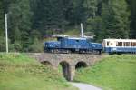 Ge 6/6 I no 412 at Bergn, September 3rd, 2006.