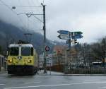 RhB Ge 4/4 II  Lo In  comming from Arosa in Chur by the  Obertor .