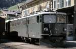 Ge 6/6 II No 707 at Chur, September 14th, 1980.