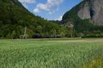 G 4/5 107  Albula  med specialtåg nära Malans den 23.5.2026