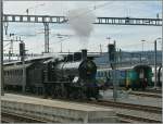 The beautiful SBB Historic A 3/5 in Biel/Bienne.