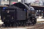 SBB Historic 'Elefanten'(Elephant, due to being the strongest steam loco in Swoiss ranks at the time) 2978 runs round at Brugg AG on 26 May 2019 during the OPen Weekend and Steam Days of the Verein MIkado 1244.