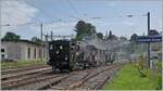 The traditional Gotthelf Market takes place in Sumiswald, and for this market, the Emmental Railway runs several steam trains on the Sumiswald Grünen - Wasen i.E.