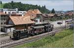 The E 3/3 853 (UIC 90 85 0008 573-3) is ready with its train in Wasen for the return journey to Sumiswald Grünen.

June 14, 2025