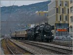The VVT 52 221 is arriving at Vevey. 
14.05.2016